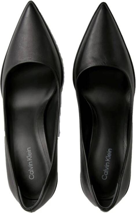 Calvin Klein Zwarte Pump 90 Damespumps Black Dames