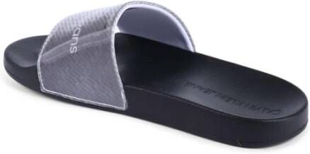 Calvin Klein Zwarte Slide Sandalen voor Vrouwen