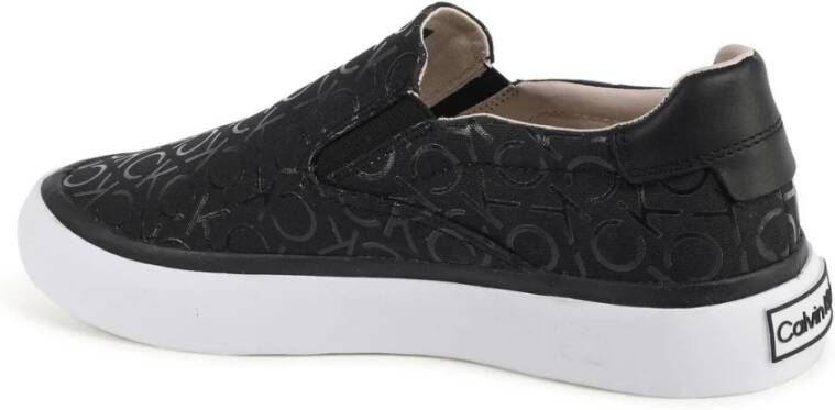 Calvin Klein Zwarte Slip-On Sneakers