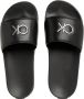 Calvin Klein Zwarte Slippers voor Vrouwen Black Dames - Thumbnail 5