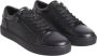 Calvin Klein Zwarte Vetersneakers voor Mannen Black Heren - Thumbnail 10