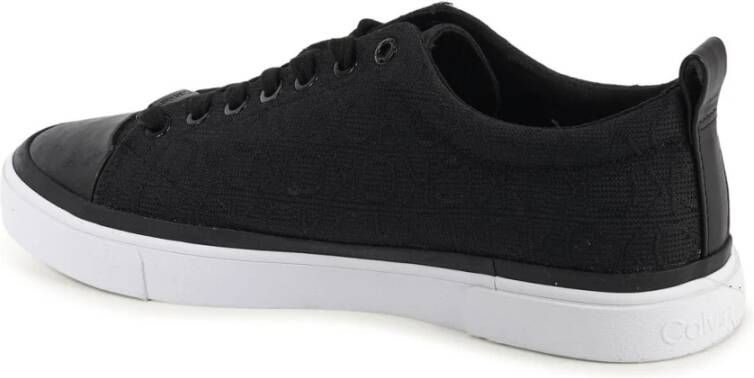 Calvin Klein Zwarte Veterschoenen Stijlvol Ontwerp