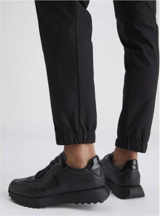 Calvin Klein Zwarte Triple Black Veterschoenen Black Heren