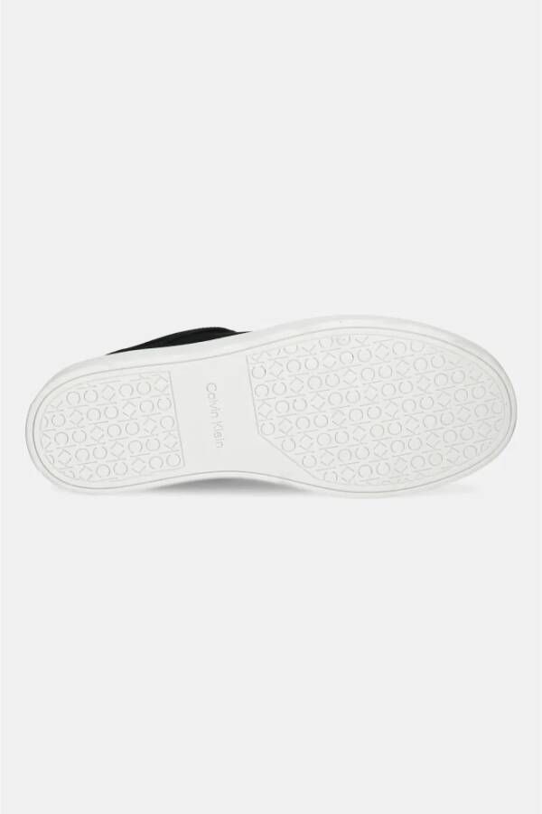 Calvin Klein Zwarte Vetersneaker Clean Cup