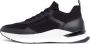 Calvin Klein Zwarte Vetersneakers Mix Vrije Tijd Black Heren - Thumbnail 8