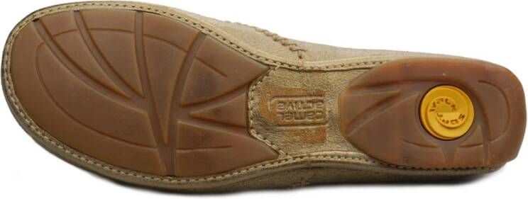 camel active Flexibele dames ballerina schoenen Yellow Dames