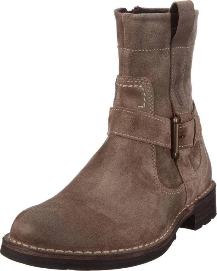 camel active Grijze Gaucho Enkellaars Gray Heren