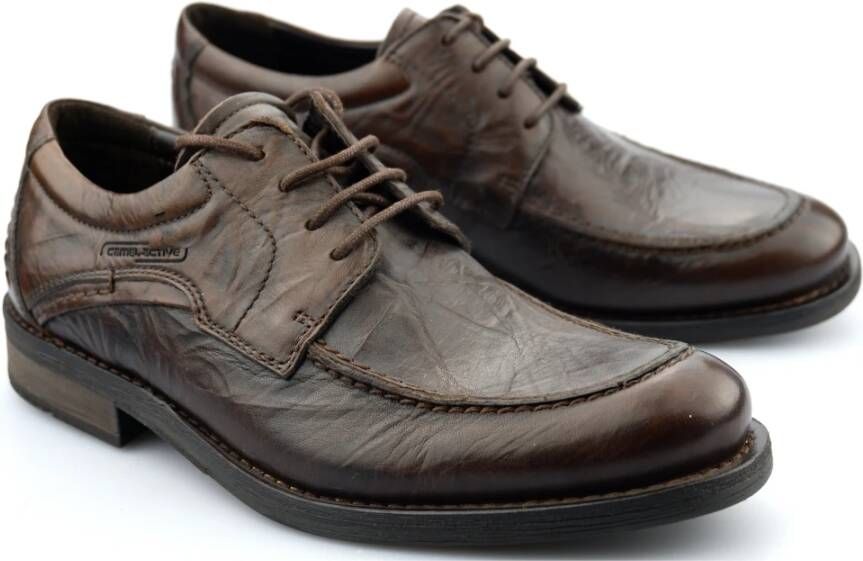 camel active Laced Shoes Brown Heren