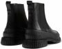 Camper Stijlvolle Zwarte Leren Chelsea Laarzen Black Dames - Thumbnail 4