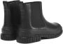 Camper Elegante Chelsea-laarzen van zwart leer Black Heren - Thumbnail 17