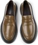 Camper Asymmetrische Leren Loafers Black Dames - Thumbnail 3