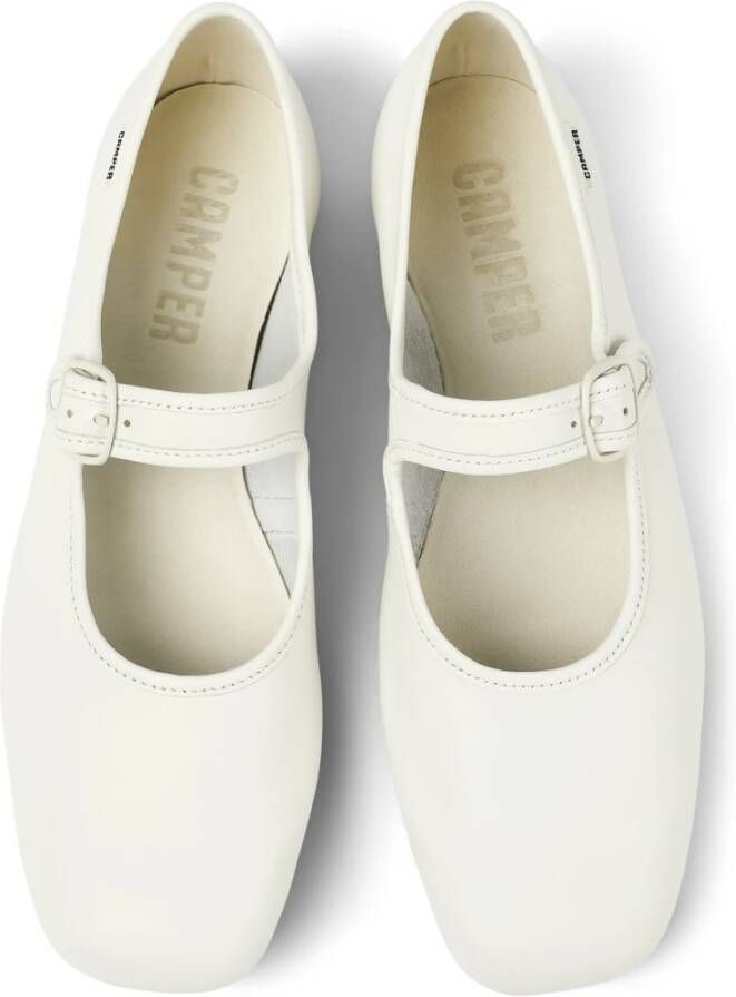 Camper Ballerinas White Dames