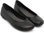 Camper Zwarte Leren Moccasin Ballerina`s Black Dames - Thumbnail 4