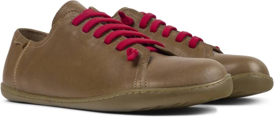 Camper Barefoot-geïnspireerde Trainers Brown Heren
