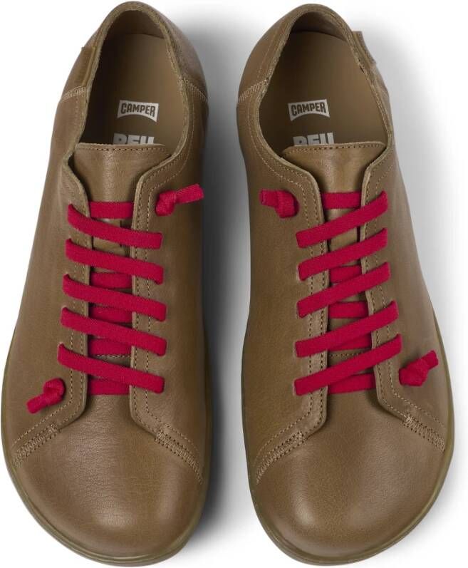 Camper Barefoot-geïnspireerde Trainers Brown Heren