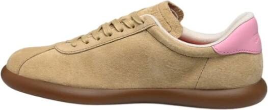 Camper Beige Casual Suède Damessneakers Beige Dames