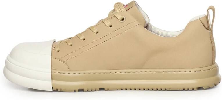 Camper Beige Nabuck Sneakers met EVA-zolen