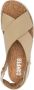 Camper Beige Platte Sandalen voor Vrouwen Beige Dames - Thumbnail 5