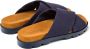 Camper Blauwe Katoenen Heren Sandaal met EVA Zool Blue Heren - Thumbnail 6
