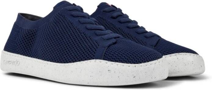 Camper Blauwe Sportieve Sneakers met Elastische Veters Blue Heren