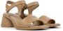 Camper UltraSoft Crater High Heel Sandalen Brown Dames - Thumbnail 4