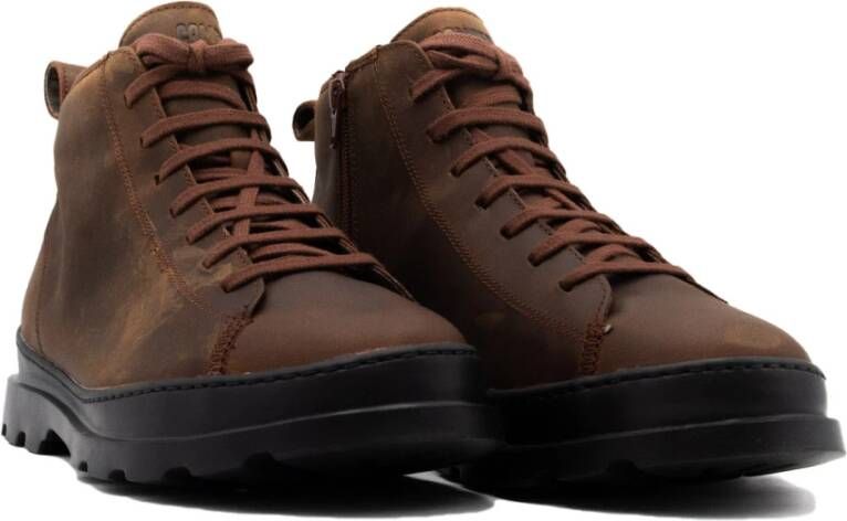 Camper Bruine platte schoenen Herfst Winter 2023 2024 Collectie Bruin Heren