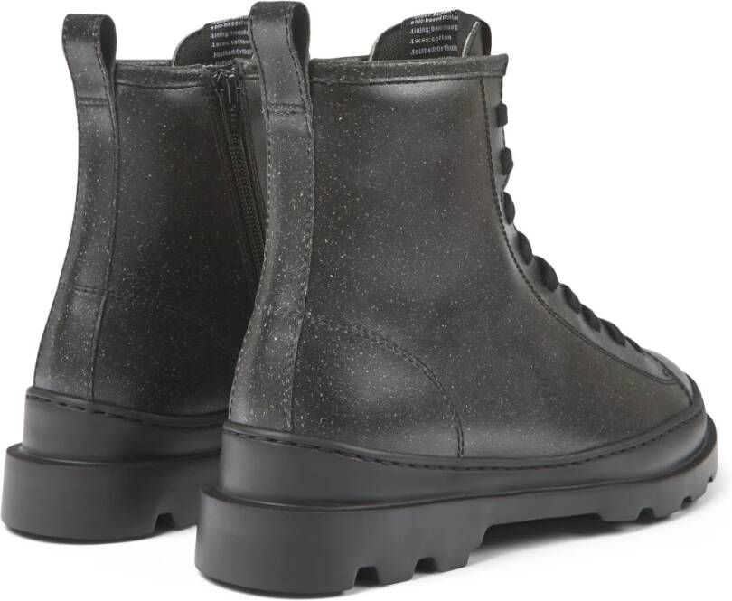 Camper Chunky Sole Enkellaarzen Zwart Vrouwen - Foto 5