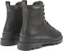 Camper Chunky Sole Enkellaarzen Zwart Vrouwen - Thumbnail 5