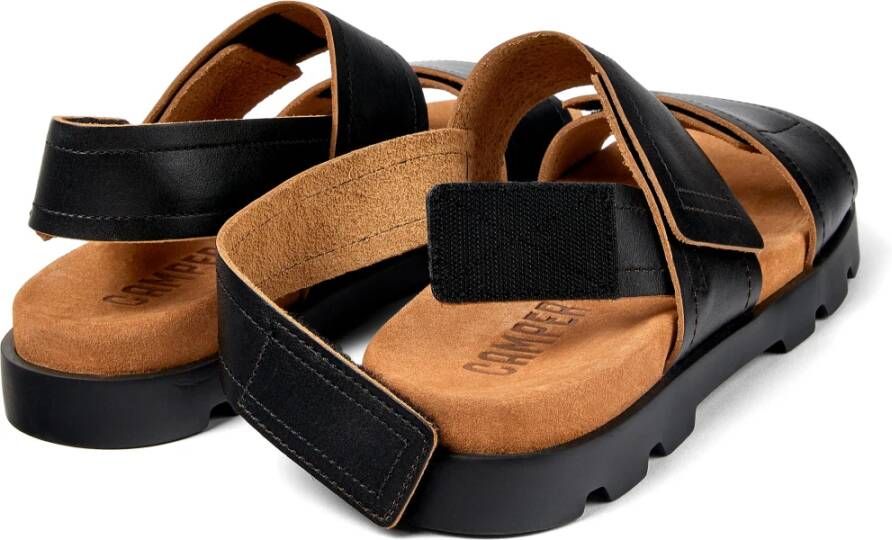 Camper Brutus Urban Sandalen Black Heren