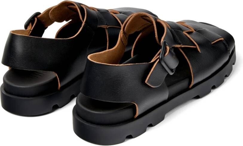 Camper Brutus Urban Sandalen Black Heren