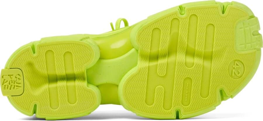 Camper Caged 3D-Gebreide Sneakers Green Heren