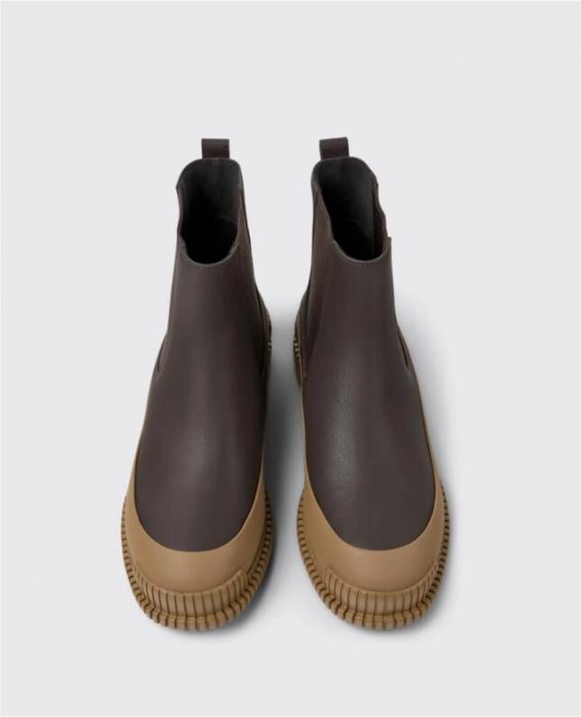 Camper Chelsea Boots met grove zool