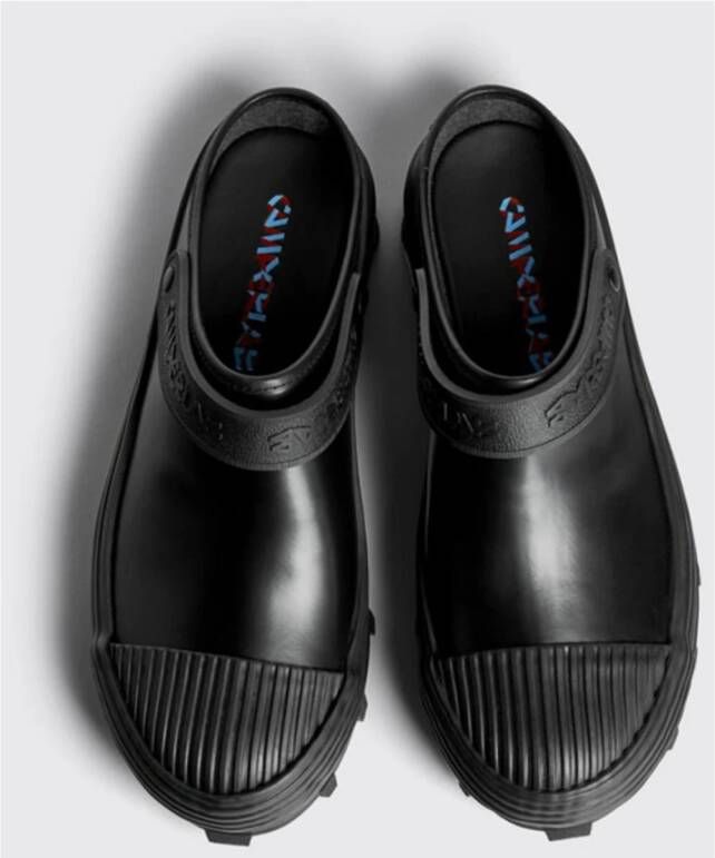 Camper Chunky Sole Klomp Schoenen Mannen Zwart