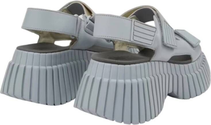 Camper Comfortabele Twee-Band Sandalen Blue Dames