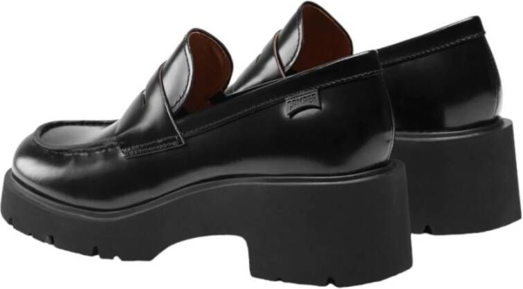 Camper Dames Leren Mocassins Milah K201425 Black Dames
