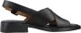 Camper Zwarte Casual Leren Sandalen Black Dames - Thumbnail 11