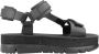 Camper Stijlvolle platte sandalen in zwart en oranje Black Dames - Thumbnail 12