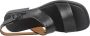 Camper Zwarte platte sandalen voor vrouwen Black Dames - Thumbnail 17