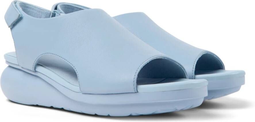 Camper Flat Sandals Blauw Dames
