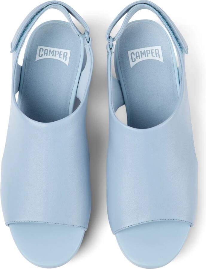 Camper Flat Sandals Blauw Dames