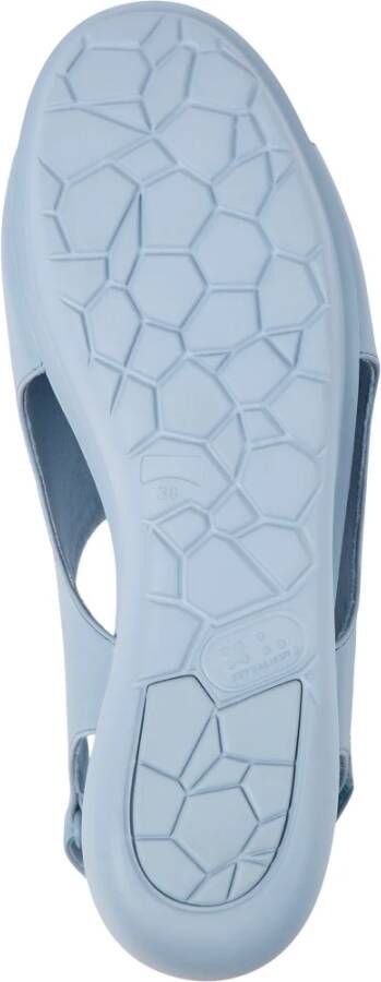 Camper Flat Sandals Blauw Dames