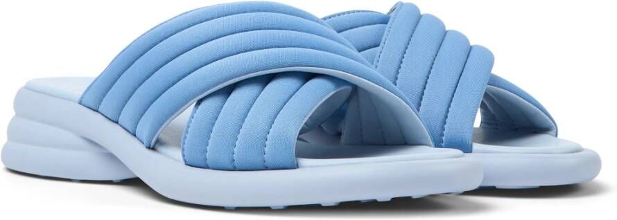 Camper Flat Sandals Blauw Dames