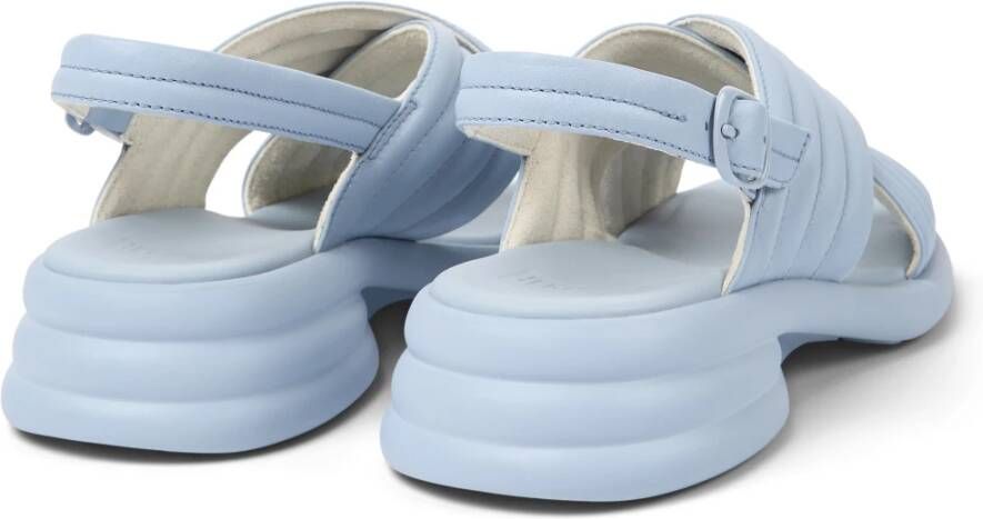 Camper Flat Sandals Blauw Dames