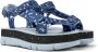 Camper Verhoog je zomerse stijl met Oruga Up Sandalen Blue Dames - Thumbnail 2