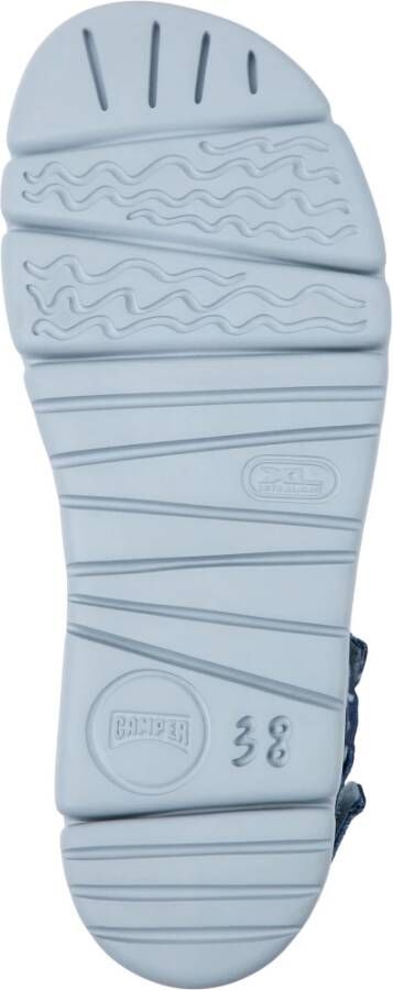 Camper Flat Sandals Blauw Dames