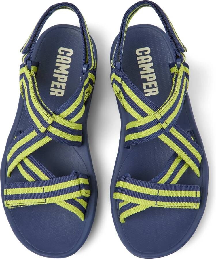 Camper Flat Sandals Blauw Heren