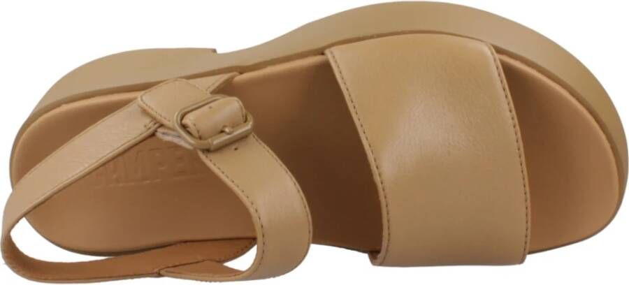 Camper Stijlvolle platte sandalen Brown Dames