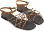 Camper Myra Platte Sandalen Brown Dames - Thumbnail 4