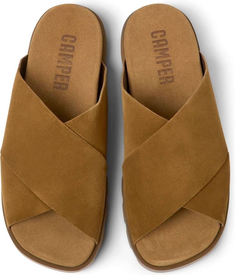 Camper Flat Sandals Bruin Heren