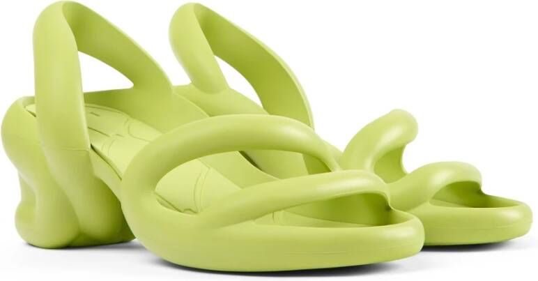 Camper Flat Sandals Geel Dames